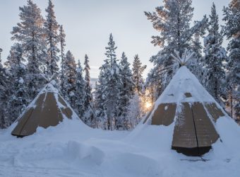 Sapmi Nature Camp, Zweeds Lapland, Zweden