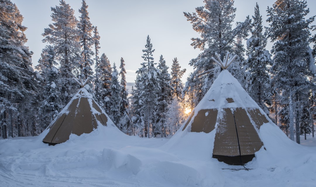 Sapmi Nature Camp, Zweeds Lapland, Zweden