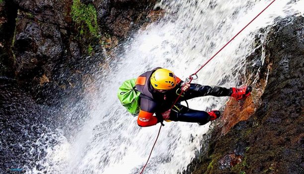 Canyoning op de Azoren