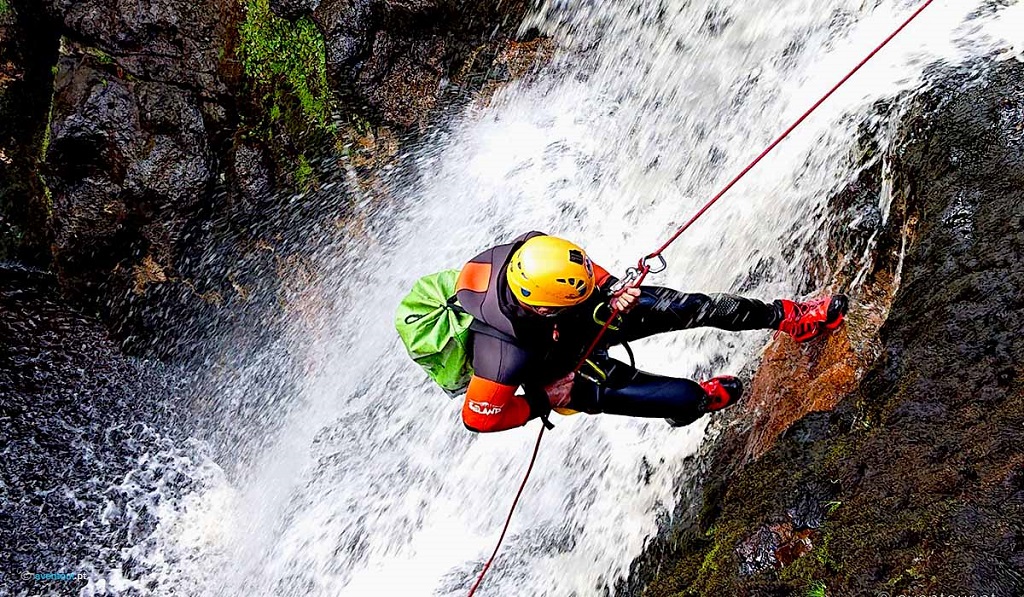 Canyoning op de Azoren