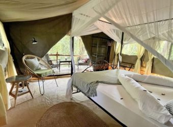 Boomtop tent, African View Lodge