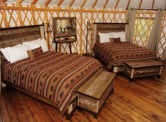Luxe Yurt, Alaska's Gold Creek Lodge