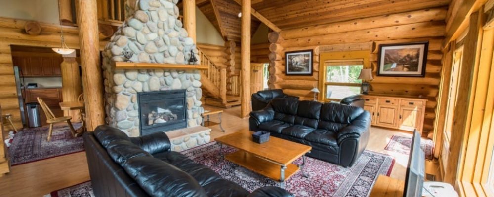 Alpine Meadows resort log homes living