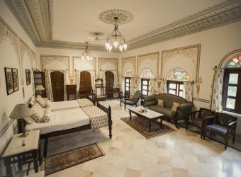 Deluxe tweepersoonskamer, Alsisar Haveli