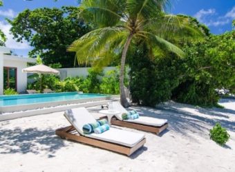 Familie strand poolvilla, Amilla Fushi Maldives