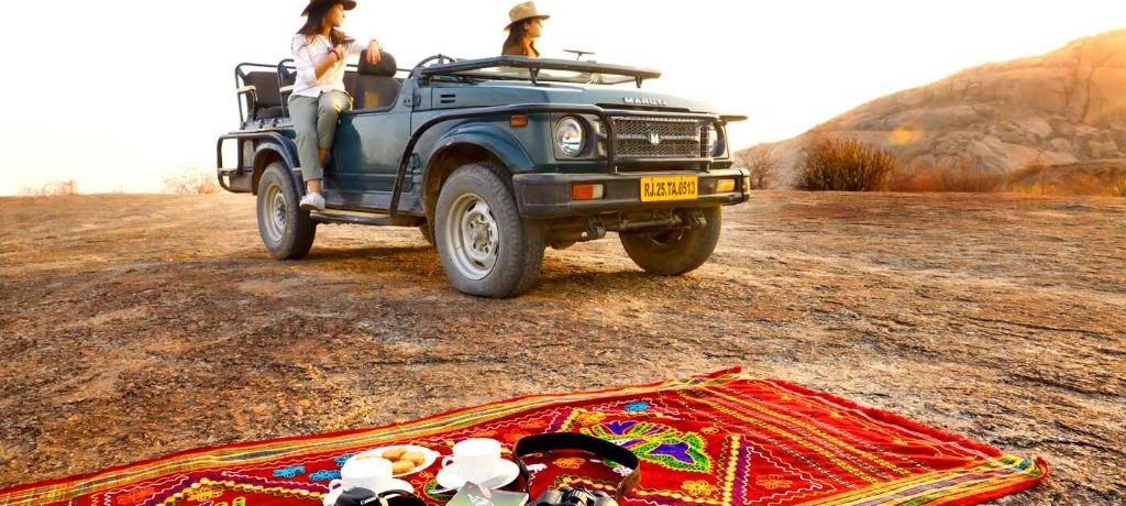 Amritara Jawai Resort Game drive