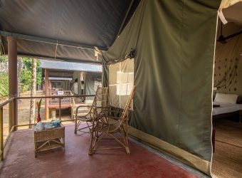 Familie tent, Amritara Riverside Luxury Tents