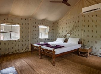 River tent, Amritara Riverside Luxury Tents