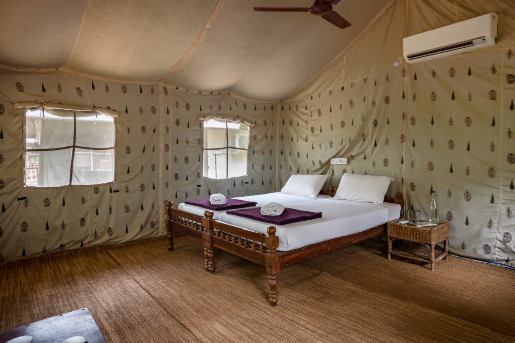 River tent, Amritara Riverside Luxury Tents