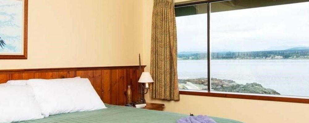April Point Resort main lodge oceanview suite
