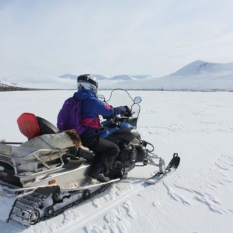 Sneeuwscootersafari