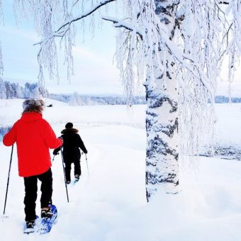 Sneeuwschoenwandelen