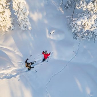 Sneeuwschoenwandelen