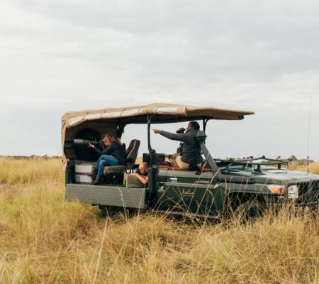 Fotografische Game drive