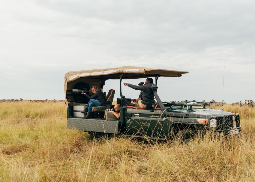 Fotografische Game drive