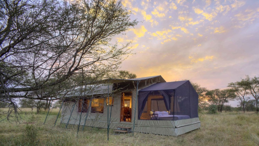 Asilia Olakira safari tent