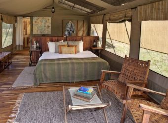 Asilia Olakira safari tent