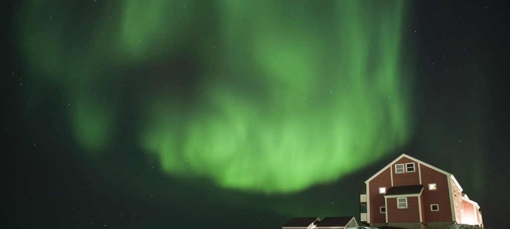 Aurora Borealis above Nuuk_Camilla Hylleberg