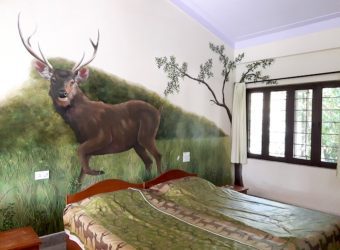 Sambar kamer, Bandipur Safari Lodge