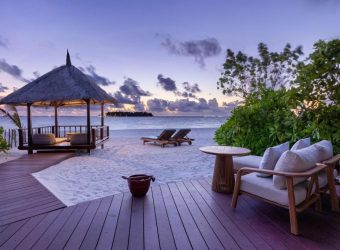 Sundowner poolvilla, Banyan Tree Vabbinfaru