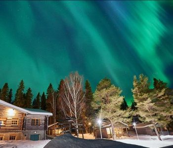 @Brändön Lodge, Noorderlicht in Zweeds Lapland, Zweden
