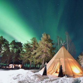 @Brändön Lodge, Zweeds Lapland, Zweden
