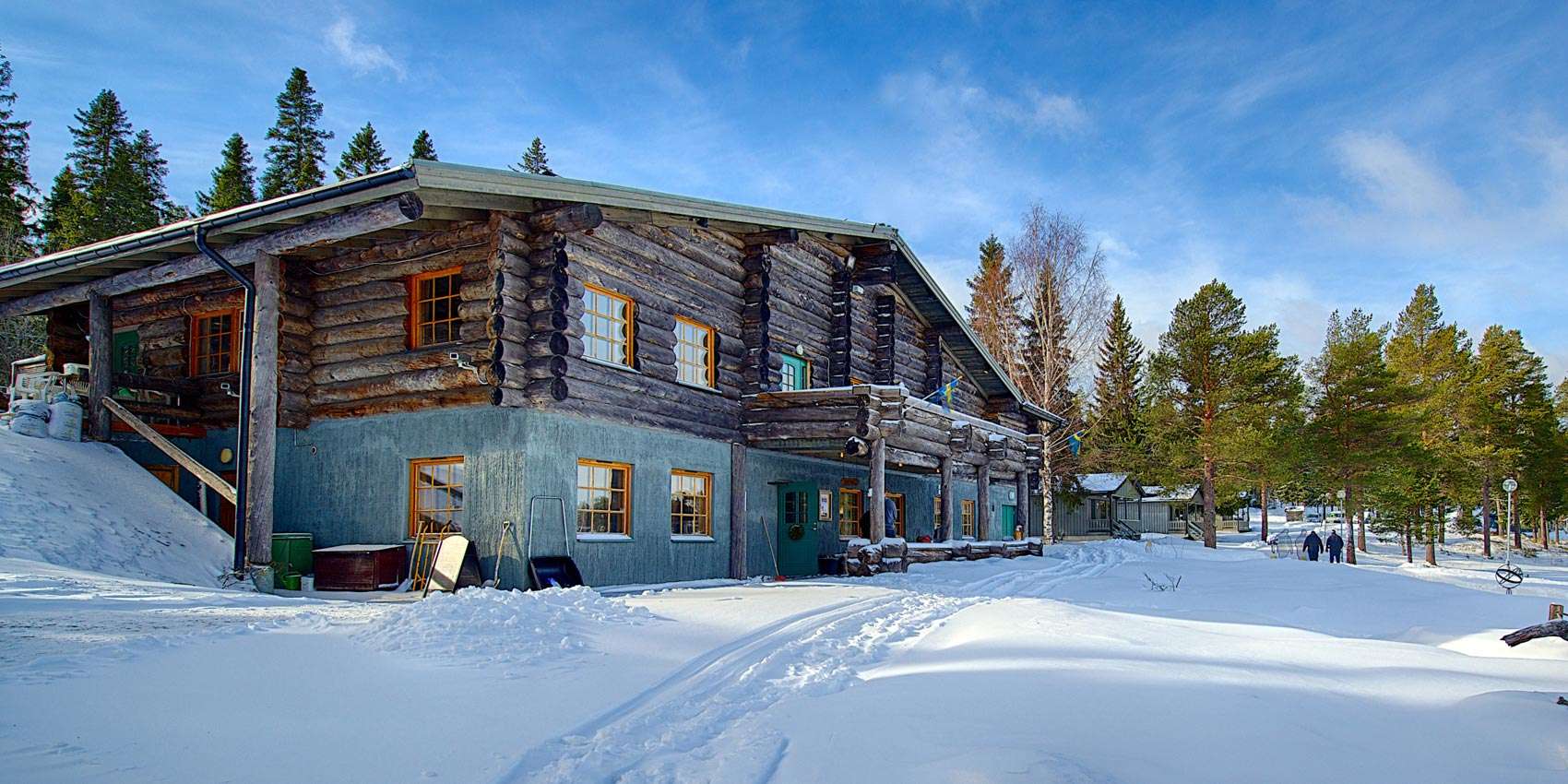 @Brändön Lodge, Zweeds Lapland, Zweden