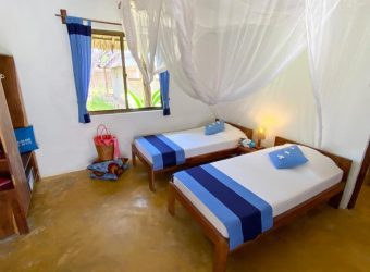 Tweepersoonskamer, Butiama Marine Camp