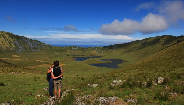 Caldeirão, Corvo, Azoren