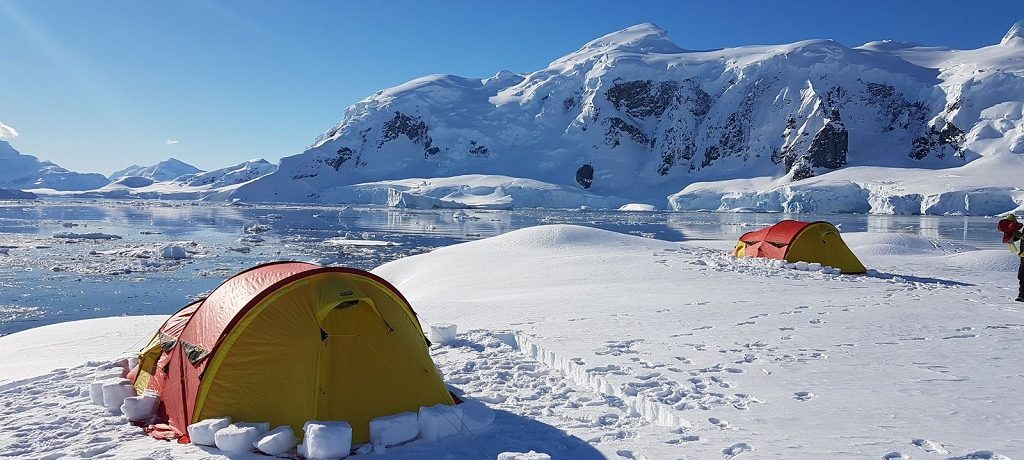 IJskamperen, Antarctica reizen, Antarctica basecamp expeditiecruise