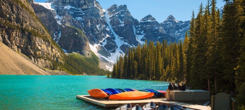 Moraine Lake, Icefields Parkway, Canada