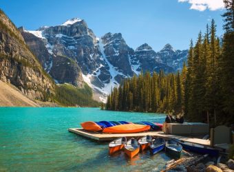Moraine Lake, Icefields Parkway, Canada