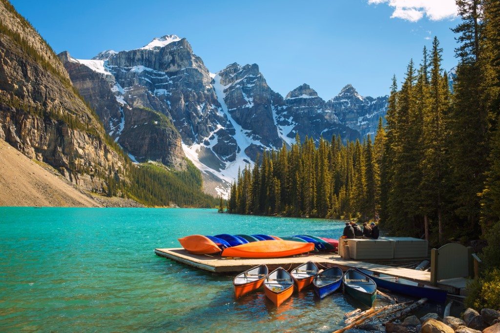 Moraine Lake, Icefields Parkway, Canada