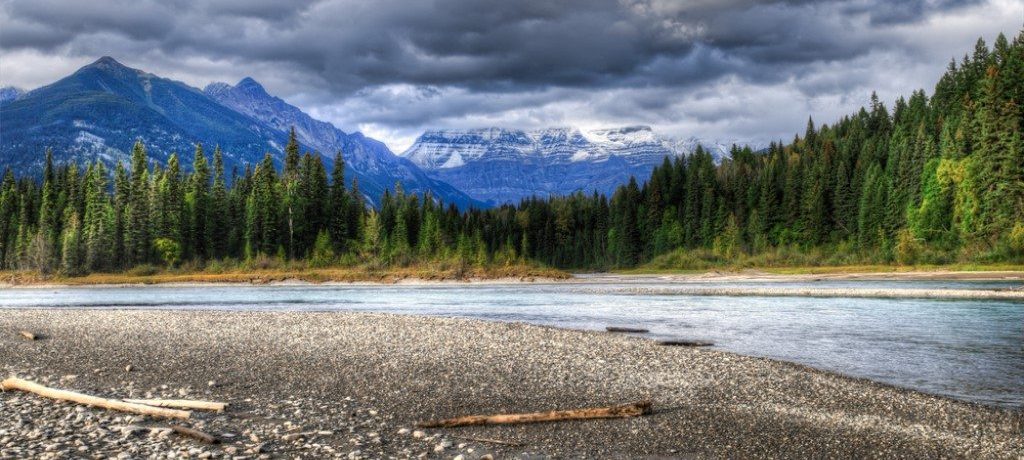 Fraser River, Mount Robson, Canada