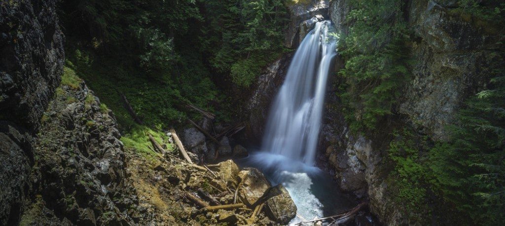 Lady Falls, Strathcona Provincial Park, Vancouver Island, Canada - Shutterstock