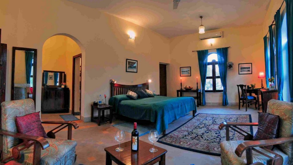 Luxe erfgoedkamer, Chambal Safari Lodge