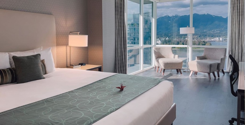 Coast Coal Harbour Hotel Ruime Premium King View kamer