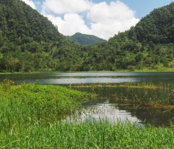 Lake Dzialandze, Anjouan, Comoren