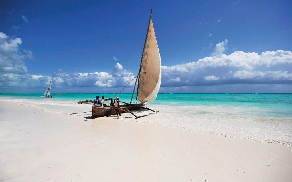 Diamonds Mapenzi Beach, Stranden van Zanzibar