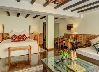 Junior suite, Dwarika's Hotel