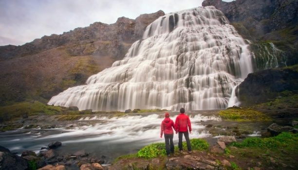 Dynjandi waterval, Westfjorden, IJsland