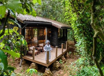 Familie blokhut, Entebbe Forest Lodge