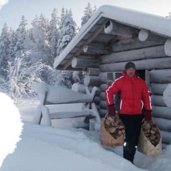 Sneeuwschoentrekking Hossa