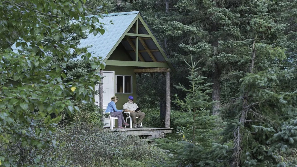 Hut, Grizzly River Camp