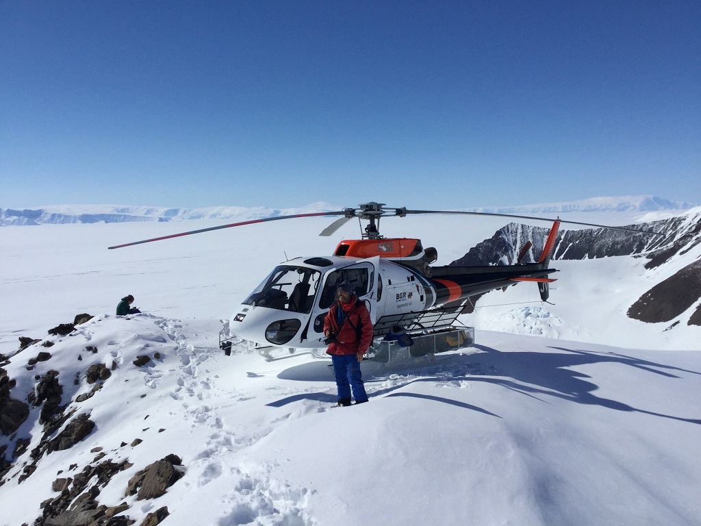Helikoptervlucht, Antarctica reizen
