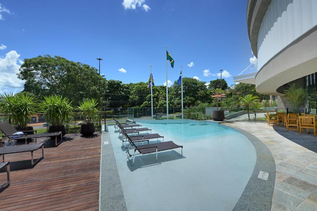 Zwembad Hotel Deville Prime Campo Grande