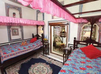 Deluxe tweepersoonskamer, Hotel Mandawa Haveli
