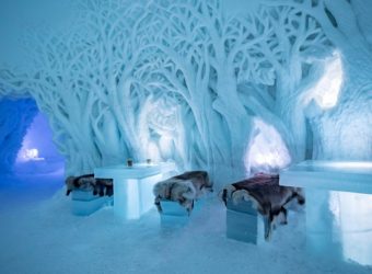 Orka's en Ice Domes, Noors Lapland, Noorwegen