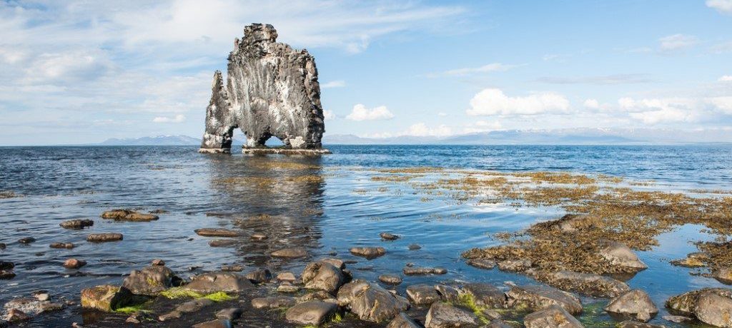 Hvitserkur, Hvammstangi, IJsland - Shutterstock Fly-drive walvissen in IJsland