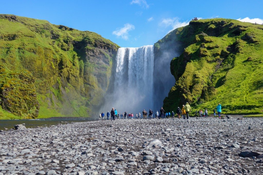 Skogarfoss, Zuid IJsland